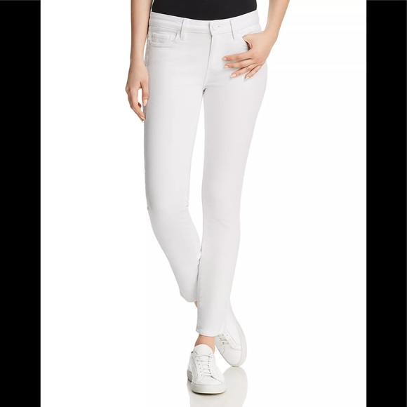 PAIGE Denim - Paige Skyline Ankle Peg Skinny Jeans - Crisp White